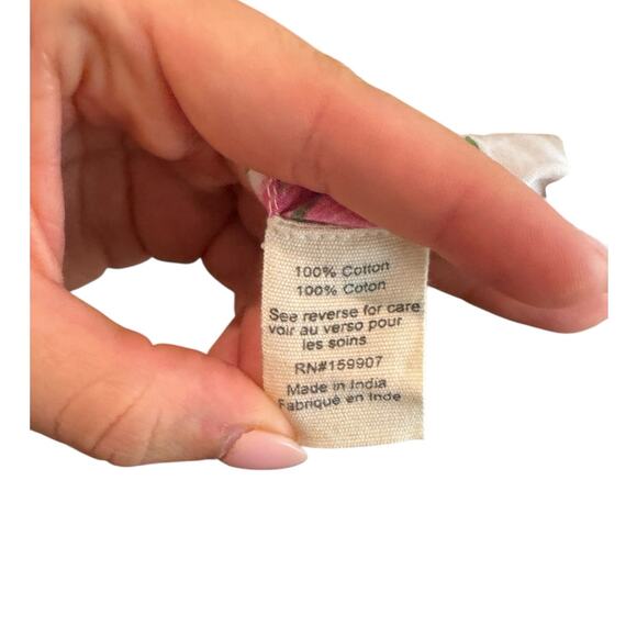 Print Fresh NWT Royal Palms Pink Basil Tropical Palm Trees Monkey Pajama Pants - Picture 7 of 10